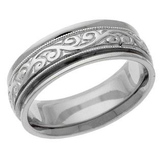 Designer Men's Wedding Band