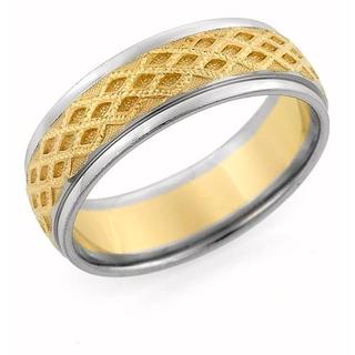 Designer Men's Wedding Band