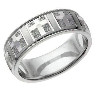 Designer Men's Wedding Band