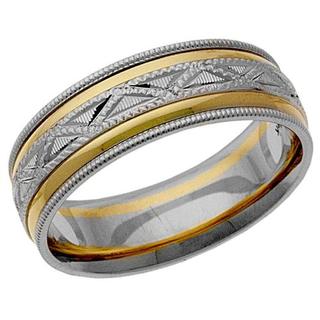 Designer Men's Wedding Band