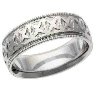 Designer Men's Wedding Band