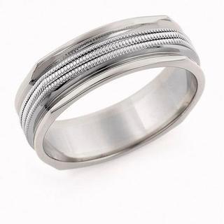 Designer Men's Wedding Band