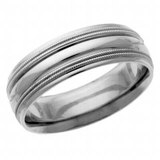 Designer Men's Wedding Band