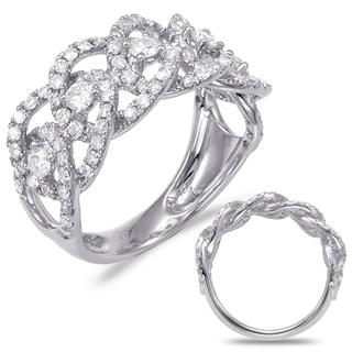 White Gold Diamond Fashion Ring