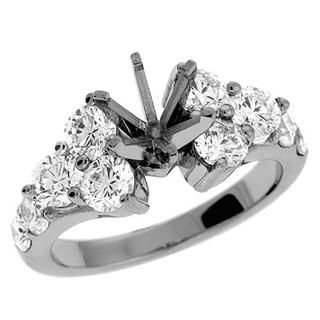 White Gold Engagement Ring (1.85 ctw)