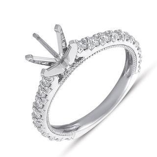 White Gold Engagement Ring (0.47 ctw)