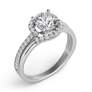 White Gold Engagement Ring (0.32 ctw)