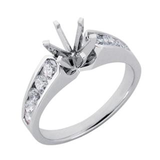 White Gold Engagement Ring (0.85 ctw)