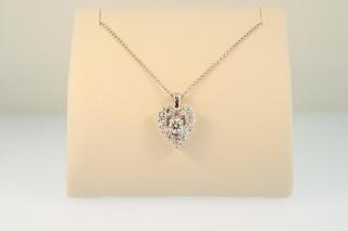 Diamond Heart Necklace 