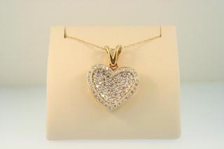 Diamond Heart Necklace