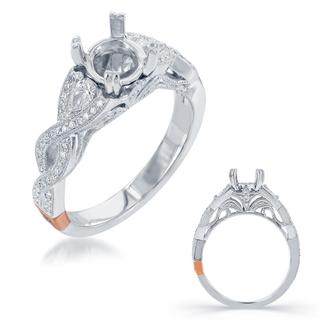 White Gold Engagement Ring (0.38 ctw)