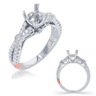 White Gold Engagement Ring (0.42 ctw)