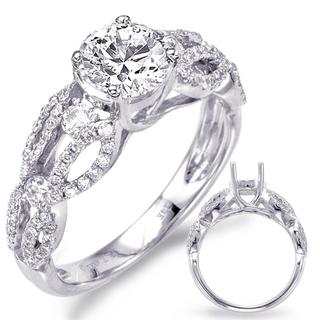 White Gold Engagement Ring (0.53 ctw)