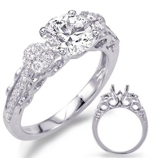 White Gold Engagement Ring (0.38 ctw)