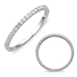 White Gold Women's Matching Band