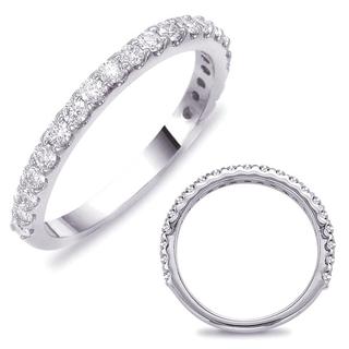 White Gold Women's Matching Band