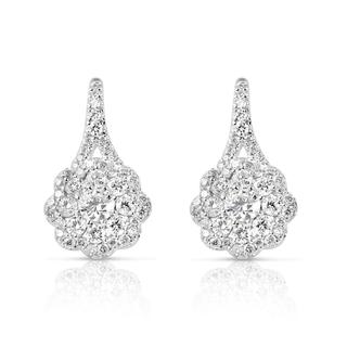 White Gold Diamond Earring