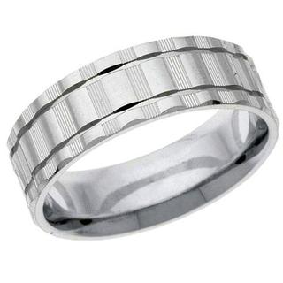 Designer Men's Wedding Band