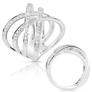 White Gold Diamond Fashion Ring