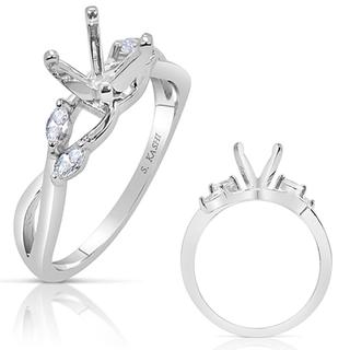 White Gold Engagement Ring (0.20 ctw)