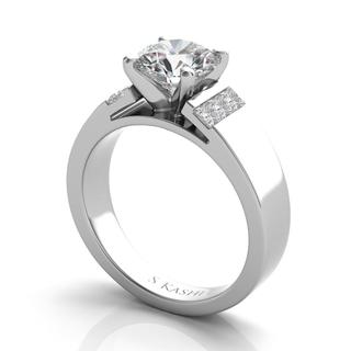 White Gold Engagement Ring (0.30 ctw)