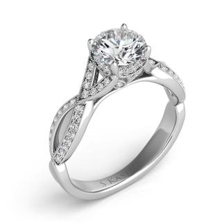 White Gold Engagement Ring (0.25 ctw)