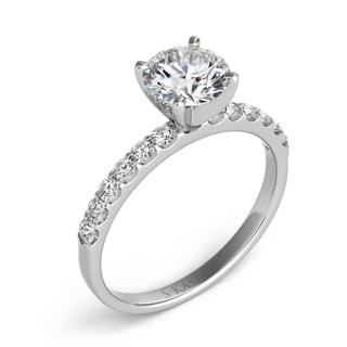 White Gold Engagement Ring (0.30 cts.)