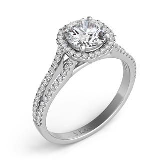 White Gold Engagement Ring (0.27 cts.)