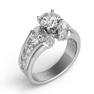 White Gold Engagement Ring (1.31 cts.)